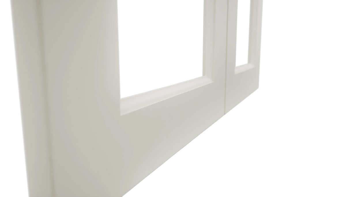 Fabuwood Fusion Dove DS DFG3042 Wall Prepped Door, Detail View