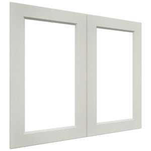 Fabuwood Fusion Dove DS DFG3630 Wall Prepped Door, Front View