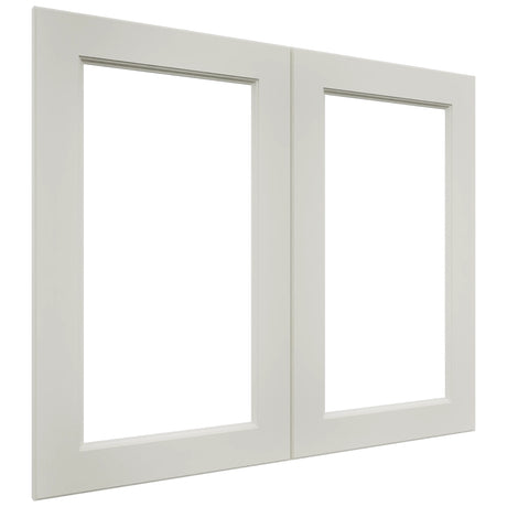 Fabuwood Fusion Dove DS DFG3630 Wall Prepped Door, Front View
