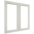 Fabuwood Fusion Dove DS DFG3636 Wall Prepped Door, Front View