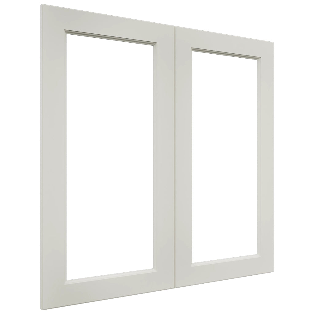 Fabuwood Fusion Dove DS DFG3636 Wall Prepped Door, Front View