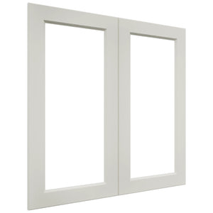 Fabuwood Fusion Dove DS DFG3636 Wall Prepped Door, Front View