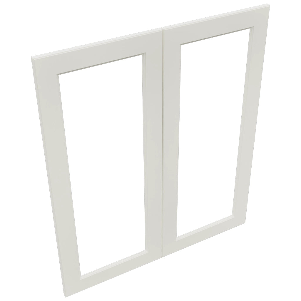 Fabuwood Fusion Dove DS DFG3642 Wall Prepped Door, Top View
