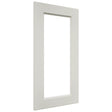 Fabuwood Fusion Dove DS DFGD2430 Wall Prepped Door, Front View