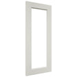 Fabuwood Fusion Dove DS DFGD2436 Wall Prepped Door, Front View