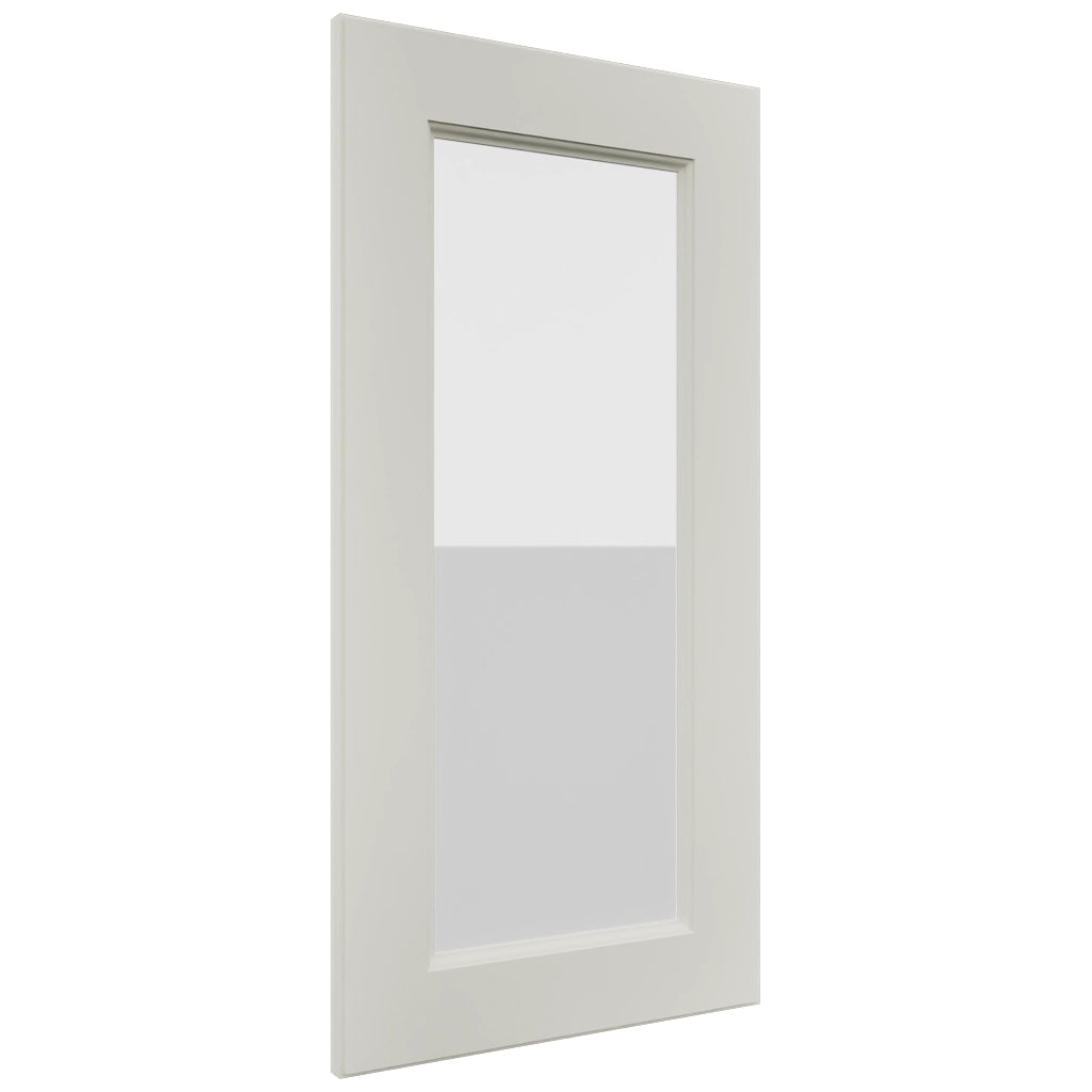 Fabuwood Fusion Dove DS GDW1530 Wall Glass Door, Front View