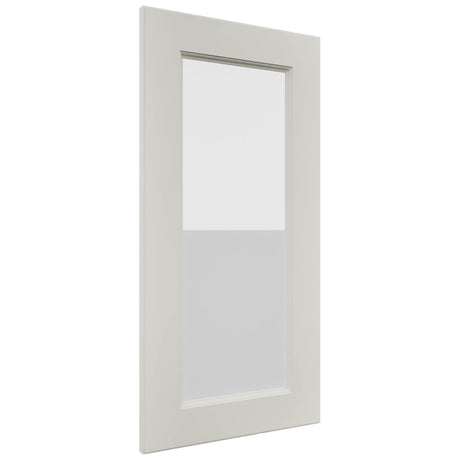 Fabuwood Fusion Dove DS GDW1530 Wall Glass Door, Front View