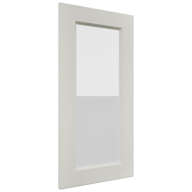 Fabuwood Fusion Dove DS GDW1530 Wall Glass Door, Front View
