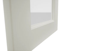 Fabuwood Fusion Dove DS GDW1530 Wall Glass Door, Detail View