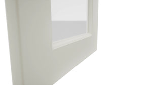 Fabuwood Fusion Dove DS GDW1536 Wall Glass Door, Detail View