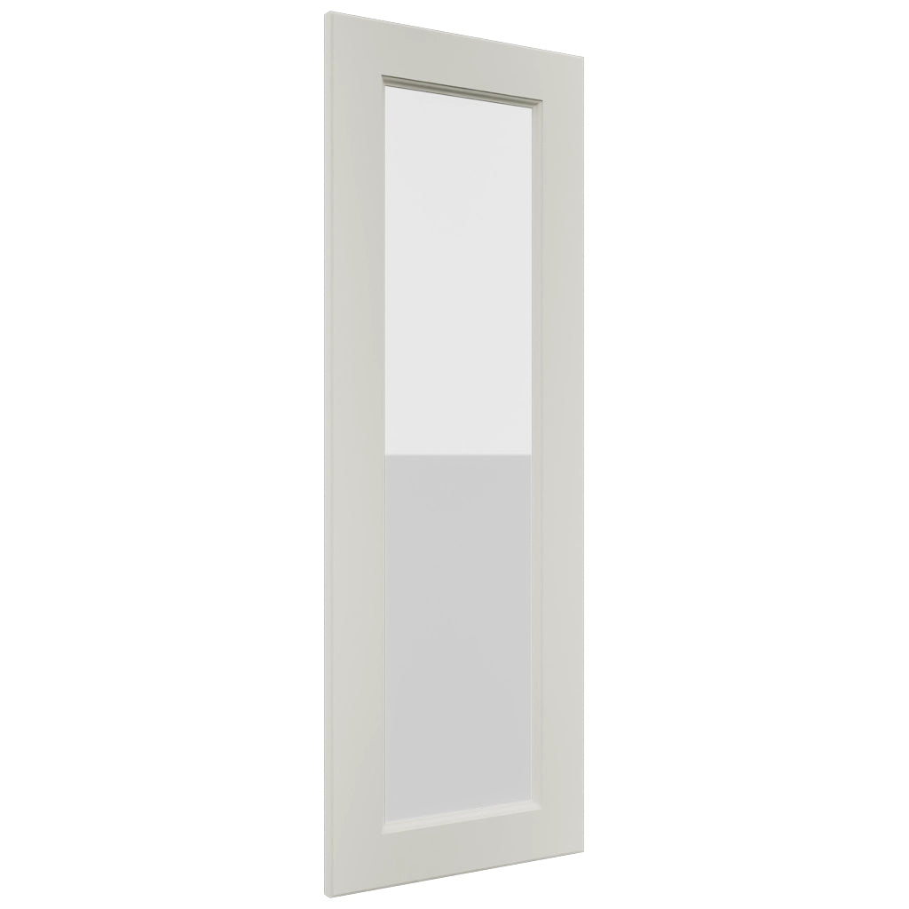 Fabuwood Fusion Dove DS GDW1542 Wall Glass Door, Front View