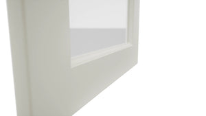 Fabuwood Fusion Dove DS GDW1830 Wall Glass Door, Detail View