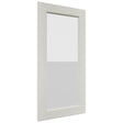 Fabuwood Fusion Dove DS GDW1836 Wall Glass Door, Front View
