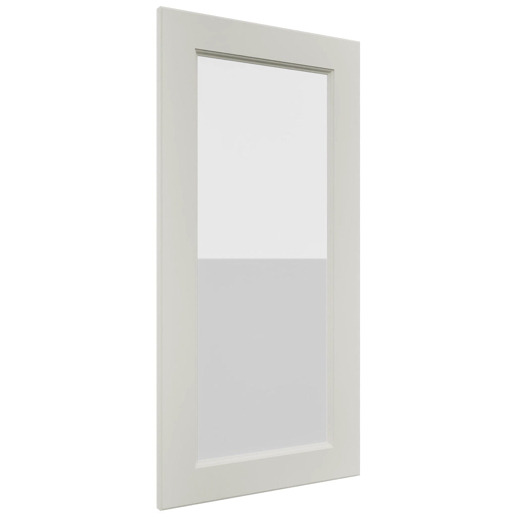 Fabuwood Fusion Dove DS GDW1836 Wall Glass Door, Front View