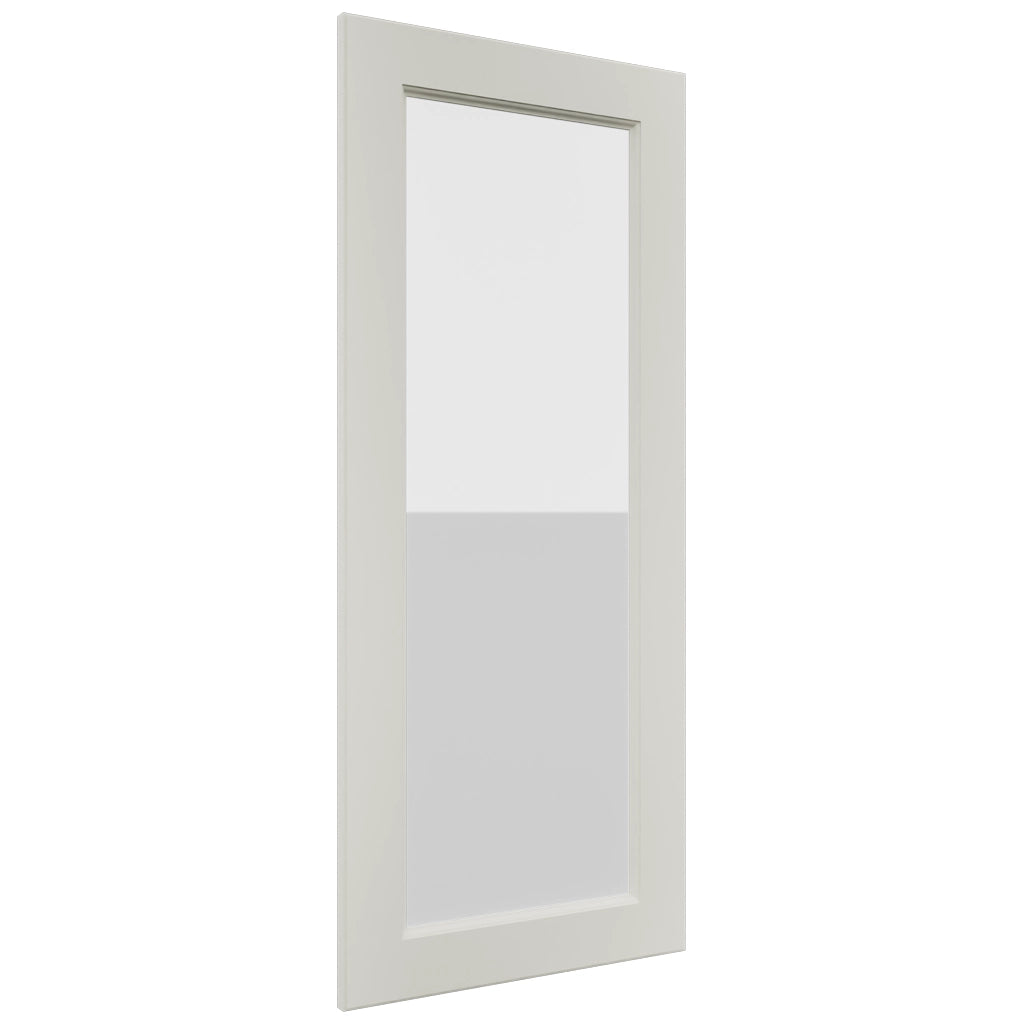 Fabuwood Fusion Dove DS GDW1842 Wall Glass Door, Front View