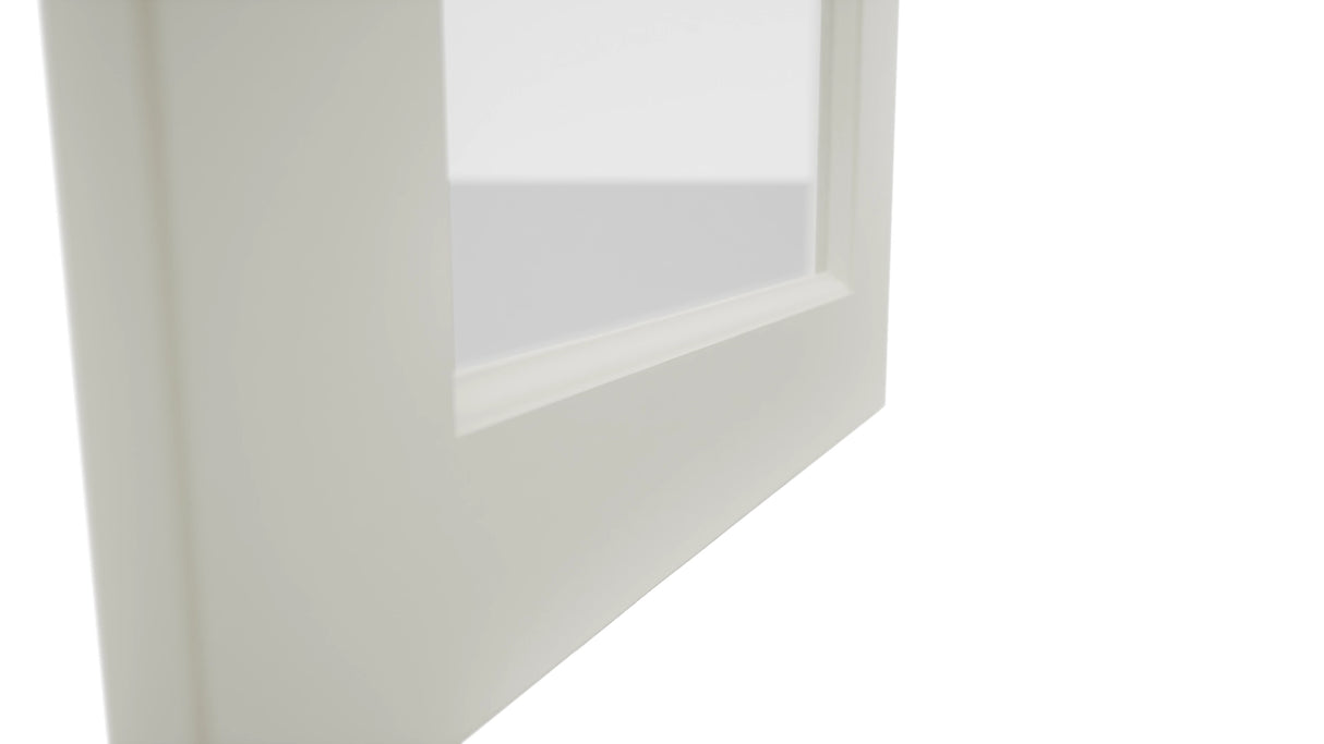 Fabuwood Fusion Dove DS GDW1842 Wall Glass Door, Detail View