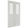 Fabuwood Fusion Dove DS GDW2442 Wall Glass Door, Front View