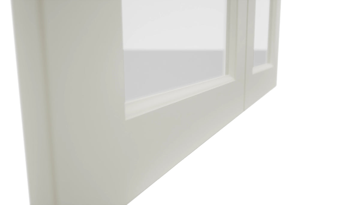 Fabuwood Fusion Dove DS GDW3630 Wall Glass Door, Detail View