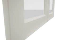 Fabuwood Fusion Dove DS GDW3630 Wall Glass Door, Detail View