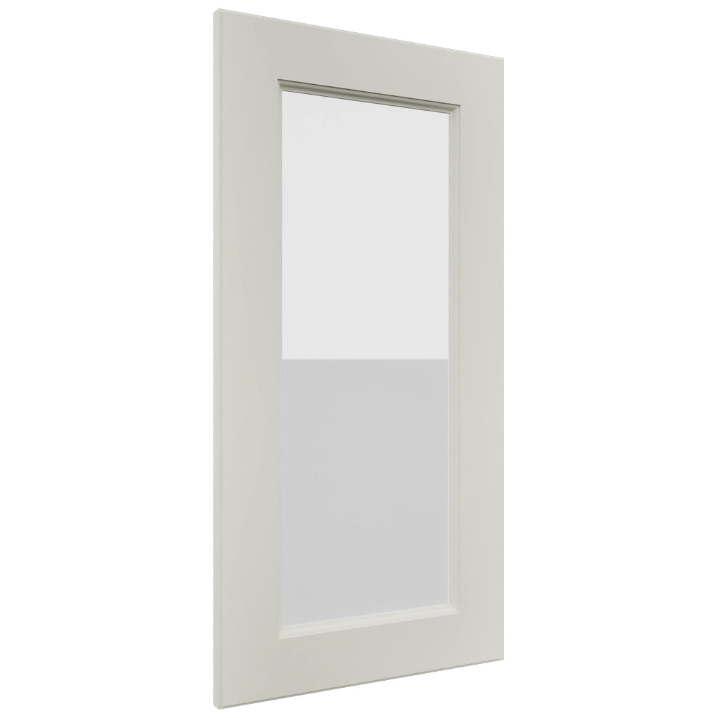 Fabuwood Fusion Dove DS GDWDC2430 Wall Glass Door, Front View