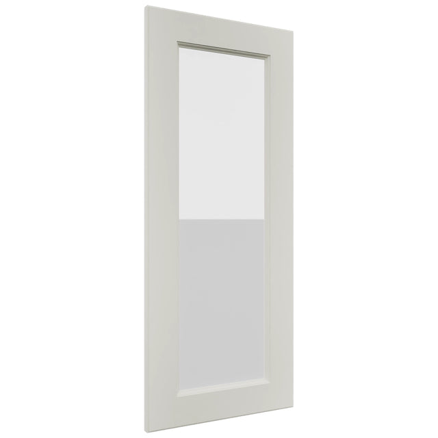 Fabuwood Fusion Dove DS GDWDC2436 Wall Glass Door, Front View