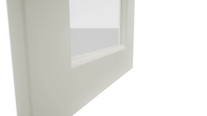 Fabuwood Fusion Dove DS GDWDC2436 Wall Glass Door, Detail View