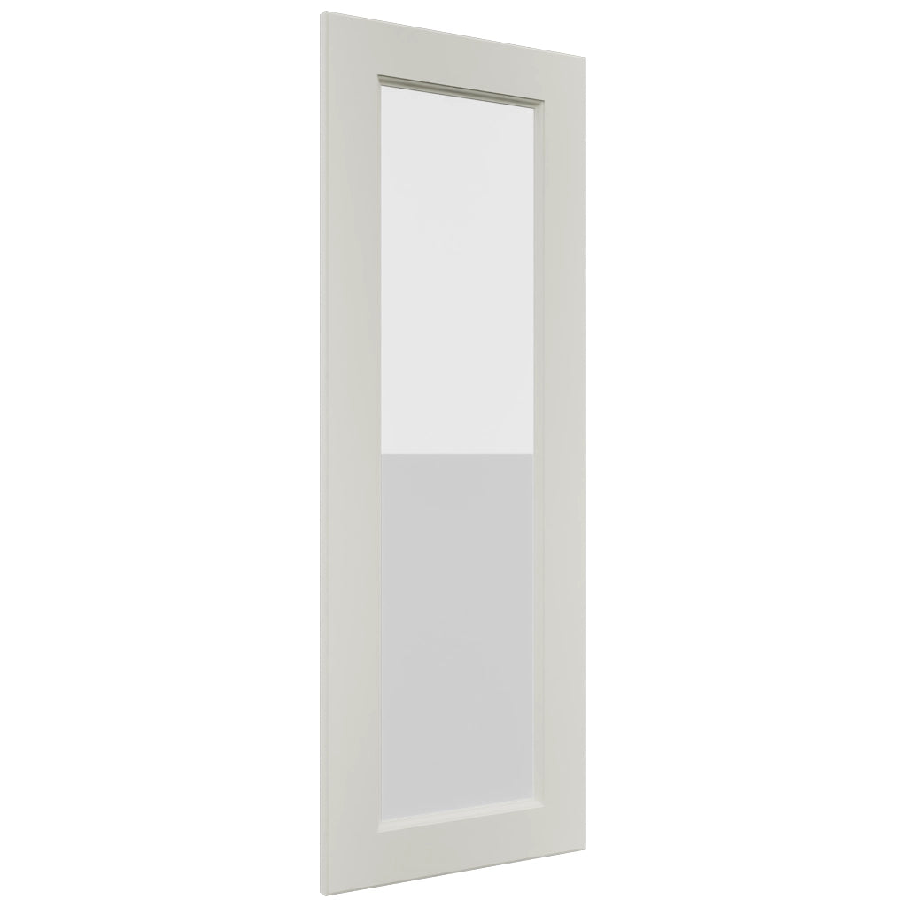 Fabuwood Fusion Dove DS GDWDC2442 Wall Glass Door, Front View