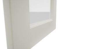Fabuwood Fusion Dove DS GDWDC2442 Wall Glass Door, Detail View