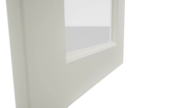 Fabuwood Fusion Dove DS GDWDC2442 Wall Glass Door, Detail View