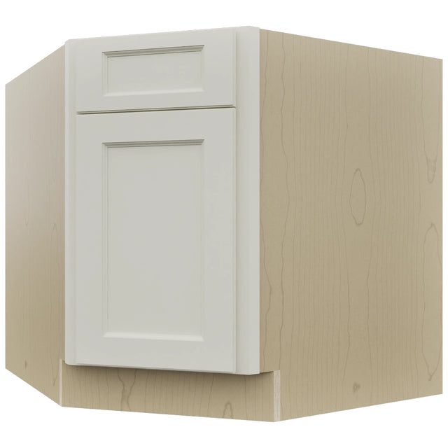 Fabuwood Fusion Dove DSB36 Base Corner Diagonal Sink Cabinet, Front View
