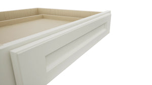 Fabuwood Fusion Dove KD30 Vanity Desk, Detail View