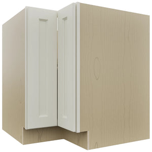 Fabuwood Fusion Dove LSB33 Base Corner Lazy Susan Cabinet, Front View