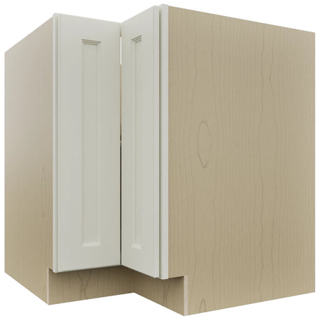 Fabuwood Fusion Dove LSB33 Base Corner Lazy Susan Cabinet, Front View
