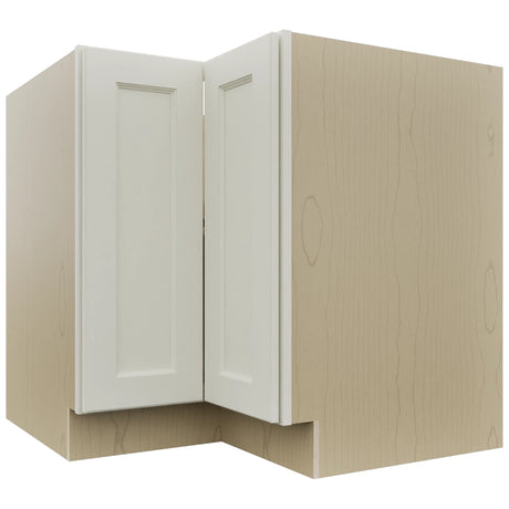 Fabuwood Fusion Dove LSB36 Base Corner Lazy Susan Cabinet, Front View