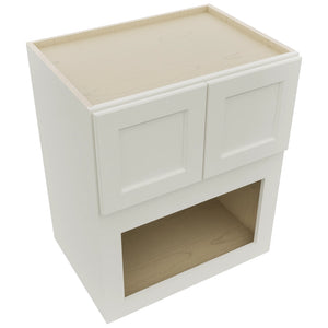 Fabuwood Fusion Dove MC303621 Wall Microwave Cabinet, Top View