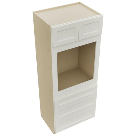 Fabuwood Fusion Dove OC3384S Tall Oven Cabinet Single, Top View