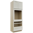 Fabuwood Fusion Dove OC3396D Tall Oven Cabinet Double, Front View