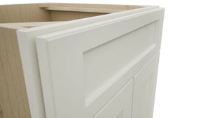 Fabuwood Fusion Dove SB24 Base Sink Cabinet, Detail View