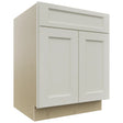 Fabuwood Fusion Dove SB27 Base Sink Cabinet, Front View