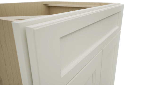 Fabuwood Fusion Dove SB30 Base Sink Cabinet, Detail View