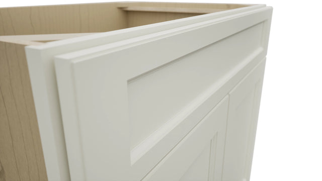 Fabuwood Fusion Dove SB36SDF Base Sink Cabinet, Detail View