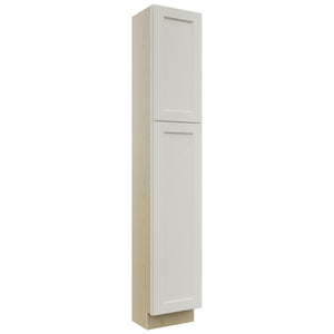 Fabuwood Fusion Dove TP151284 Tall Pantry Cabinet, Front View