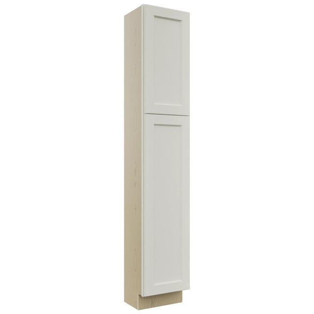 Fabuwood Fusion Dove TP151284 Tall Pantry Cabinet, Front View