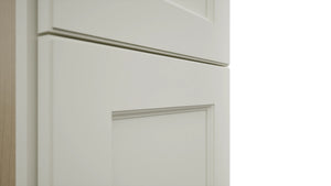Fabuwood Fusion Dove TP151290 Tall Pantry Cabinet, Detail View