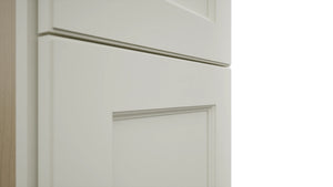 Fabuwood Fusion Dove TP151296 Tall Pantry Cabinet, Detail View