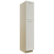 Fabuwood Fusion Dove TP152484 Tall Pantry Cabinet, Front View