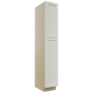 Fabuwood Fusion Dove TP152490 Tall Pantry Cabinet, Front View