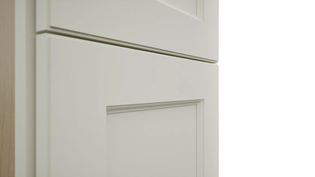 Fabuwood Fusion Dove TP152496 Tall Pantry Cabinet, Detail View