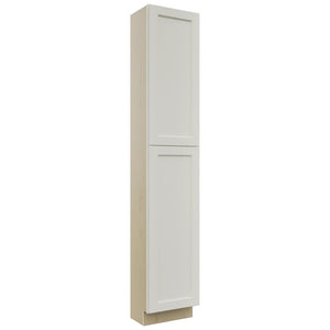 Fabuwood Fusion Dove TP181296 Tall Pantry Cabinet, Front View