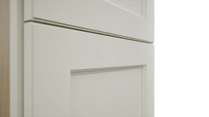 Fabuwood Fusion Dove TP181296 Tall Pantry Cabinet, Detail View
